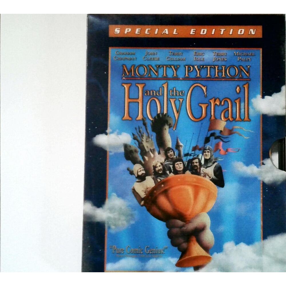 Monty Python and the Holy Grail DVD - Special Edition 3-D Slipcover Silly Funny